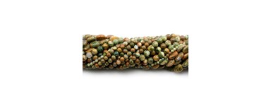 Rhyolite - Perle di pietra naturale - Creazione di gioielli