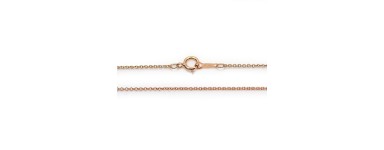 Collar y cadena de oro rosa14K - Fabricación de joyas bañadas en oro