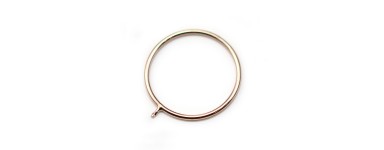 Bague en Gold filled rose 14K - Création de bijoux DIY