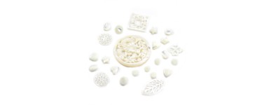 White Mother of Pearl - Components in Natural Mother of Pearl | Jewelry Making