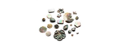 Perlmutt Grau - Accessoires Naturperlmutt | Idee Perlmuttschmuck