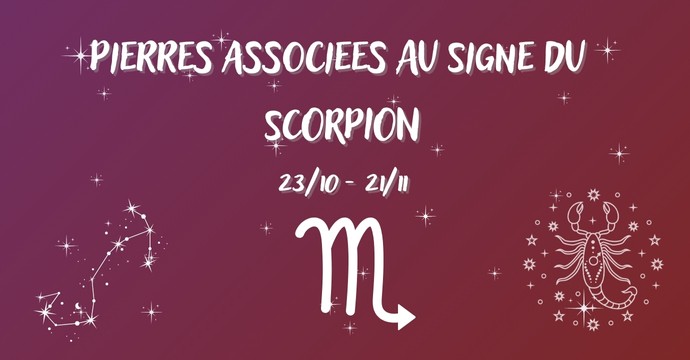 Natural Stones for Scorpio sign